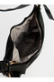 Leather look women's shoulder bag - 6