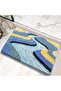 Bathroom mat, creative river pattern - 50*80cm