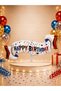 40 Inch Happy Birthday Ribbon Foil Balloon Helium Compatible Large Size Birthday Party Decoration