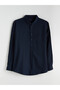 Plus Size Textured Men's Shirt - 8