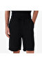 Regular Fit Men's Black Shorts - 4
