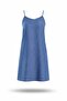 Blue Strappy Tencel Dress 00823