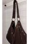 Cookie Sequin Shopper / Brown Sequin Women's Shoulder Bag (28*49) - 2