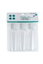 Set sticle de calatorie transparente 100ml plastic compact - 3