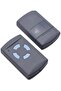 2 Garage Door Remote Controls - Compatible with HORMANN HSM4 868 - Blue Buttons - Metal Material - 4