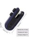Mini vacuum sealer, 2-in-1 sealer and magnetic cutter, rechargeable vacuum sealer, hand sealer for food bags (blue) - 2