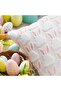 2-Piece White 45x45 cm Bunny Pattern Easter Pillowcase Set - 6