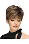 Women's short synthetic hairpiece, light brown wig - 3