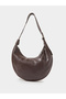 Coffee Brown Studded Shoulder Bag - 2