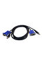 كابل محول طابعة USB KVM Switch VGA بطول 1.4 متر