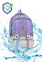 Multi-Compartment Vibrant Colorful Zippered Waterproof Orthopedic School, Back and Travel Bag with Lockable Laptop Compartment - 4
