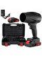 4 PC Combo Ultimate Electrics items, TURBINE FAN, FOOTBALL SOLAR LAMP, 2IN1 FLASHLIGHT, LED NIGHT REMOTE CONTROL SET - 2