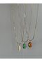 Vip Gold Ecru Medallion Anti-Tarnish Steel Stylish Necklace 60 cm - 2