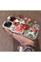 iPhone 13 Mini Compatible Hard Acrylic Back Silicone Edge Lens Protection Case - 3