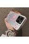 Tecno Spark 20 Pro Compatible Silicone Edge Hard Back Case Couple Phone Case with Letter S Pattern - 4