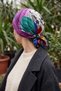 Bandana Leaf Pattern Black