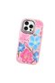 Pink Silicone Case Compatible with iPhone 15 Pro Max with Shock-Absorbing Camera Protections - 4