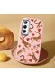 Realme C65 4g Compatible Shock-Absorbing Camera Protected Pink Silicone Case - 2