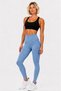 Women's High Waist Shaping Sports Leggings – Stretchy Long Leggings with a Wrinkled Texture