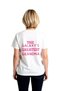 Women's Retro Printed T-Shirt the Greatest of the Galaxy Lettering Short Sleeve Round Neck Cotton Casual