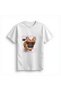 Women's Relaxed Fit Dog Print Short Sleeve T-Shirt Humor Themed Casual Wear Comfortable Modern Stylish - 2