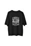 Women's Oversize Strong Message Printed T-Shirt 100% Cotton Relaxed Fit Casual Modern Stylish Comfortable Elegant - 2