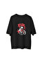 Motorcycle Rider Freedom Printed Women's Oversize T-Shirt - 2