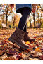 Genuine Leather Brown Orthopedic Zippered Girls' Boots - 5