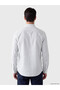 Lcw Business Navy Blue Slim Fit Striped Men's Shirt - 3