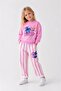 Girls' Fall Cotton Sweatshirt and Pants Set 3-10 Years - 4