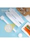 Sushi mold set (2 pieces), rice ball mold, suitable for parties, white. - 4