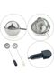 2 Pack Tea Infuser for Loose Leaf Tea, Stainless Steel Mesh Strainer with Long Handle, - 2