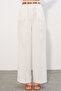 Women's High Waist Palazzo Pants 30051 - White - 2
