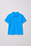 Unisex School Polo Collar Lacost Short Sleeve Unprinted Plain Lacost - 3
