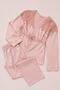 Premium Women's Boxed Satin 6-Piece Bridal Pajamas Nightgown Shorts Dowry Set - 2