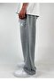 Star Embroidered All Seasons Wearable Adjustable Leg Loose Sweatpants - 4