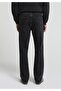 Straight Fit Men's Black Denim Jean Trousers - 2