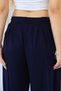 Modal Fabric Design Shalwar Trousers Navy Blue - 5