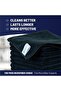 Buff Cleaning Cloth | Yellow (12 Pack) | Size 16" x 16" | All Purpose Use - Cle - 2