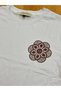 Women's Lace Embroidered Lycra Combed Cotton Short Sleeve T-Shirt - 4