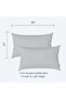 Outdoor Pillow Covers ONLY, Square Throw Pillow Covers, Modern Cushion Cases for Sofa Patio - 2