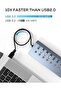 موزع USB 3.0 نشط بـ 8 منافذ، محول USB مع مصدر طاقة 5 فولت 3 أمبير، شاحن سريع ومحول بيانات - 7