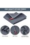 6 Pack Kitchen Towels and Dishcloths Sets,100% Cotton Soft Absorbent Quick Drying Dish Towe - 3