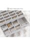 ProCase 3 Set Stackable Jewelry Tray for Drawer Vanity Dresser, Jewelry Organizer Display Storage fo - 5