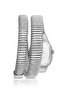 Snake Wrap Around Women's Wristwatch Silver Color Pl-1615B2X - 3
