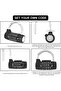 5-digit combination lock. - 4