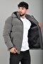 Nova Winter Inflatable Coat with Crested Snap Fasteners Pldp 3007_50452 - 3