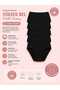 Yüksel Bel 100% Cotton Ribbed 5-Piece Panties - 2