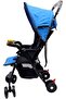 عربة أطفال SMR Kids 711A خفيفة الوزن وسهلة الطي، لون فحمي - 5