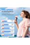 Portable Foldable Handheld and Neck Hanging Fan with Ice Pack, USB Rechargeable Turbo High-Speed Coo - 4